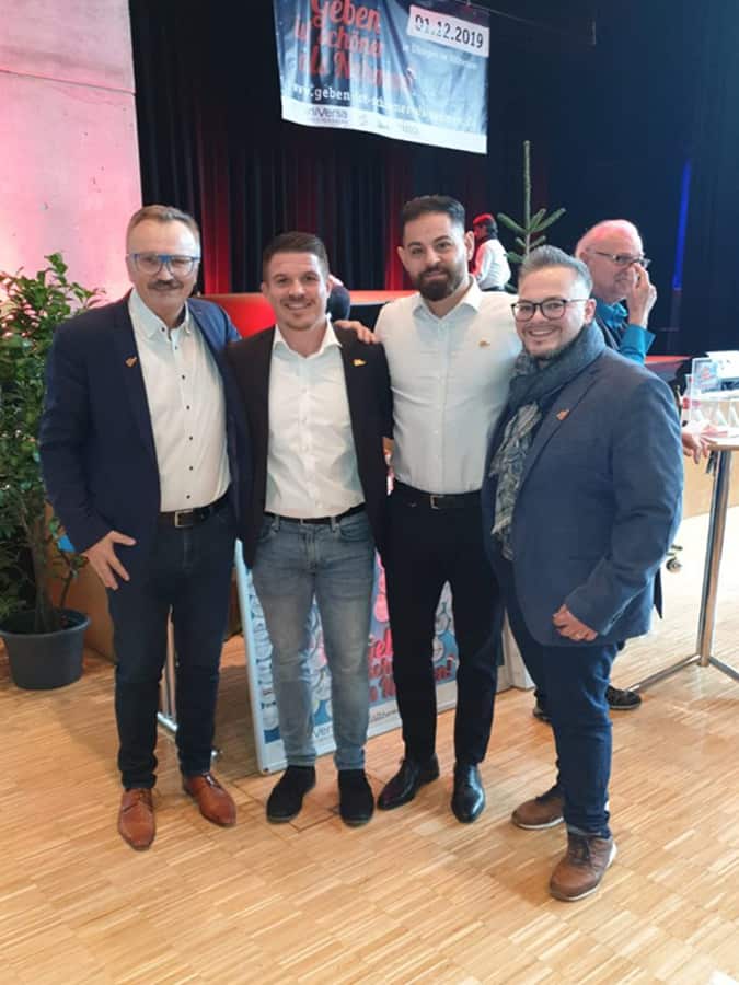 Die Berta Projektbau GmbH spendet anlässlich der Aktion "Geben ist schöner als Nehmen"
