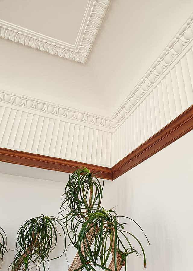 Kunstvolle Stuckarbeiten treffen auf modernes Interieur – Willkommen bei der Berta Projektbau GmbH, ihrem Bauträger für die Region Göppingen